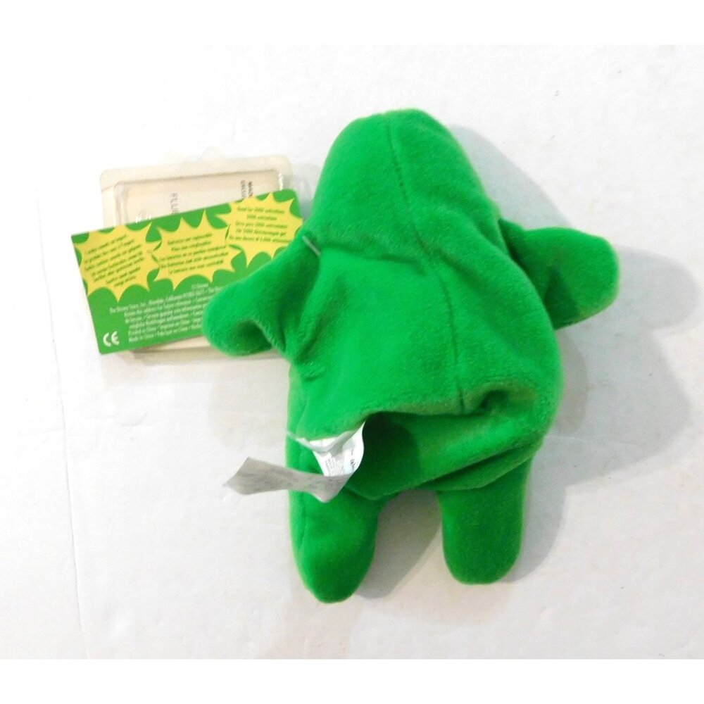 Disney Store Flubber Bean Bag Plush Green Toy 7 Inch Sound Not Working Properly - Picture 2 of 4